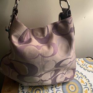 Lavender Coach bag